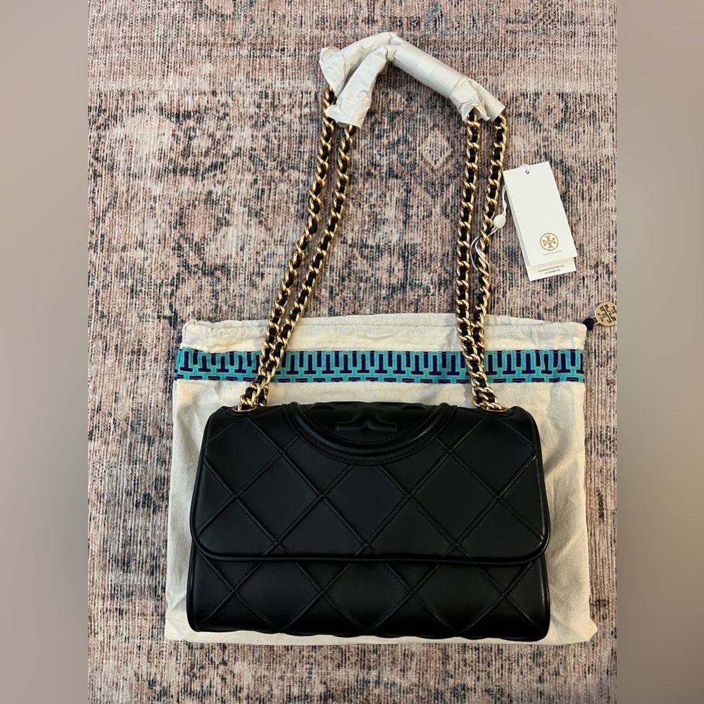 NWT TORY BURCH FLEMING SOFT SMALL CONVERTIBLE SHOULDER BAG